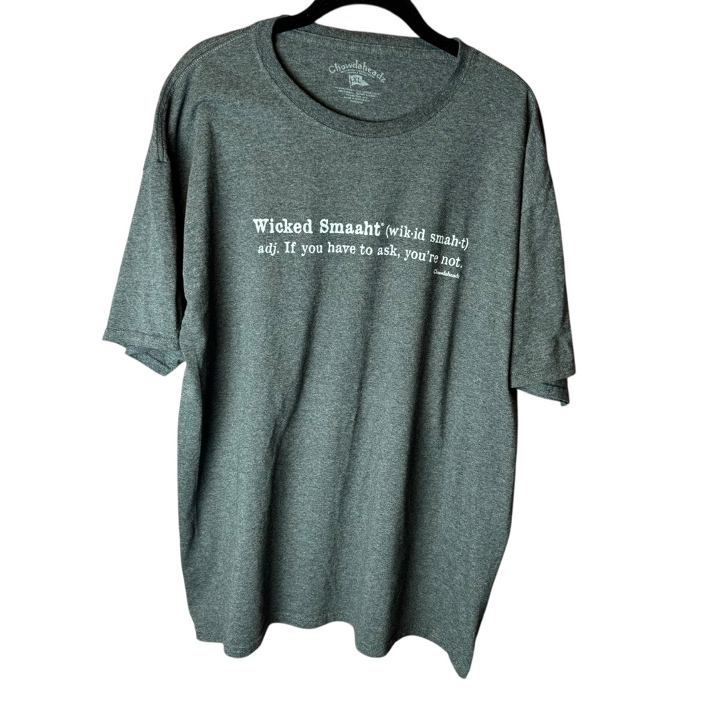 Chowdaheadz Wicked Smaaht Men’s T-Shirt Top XL